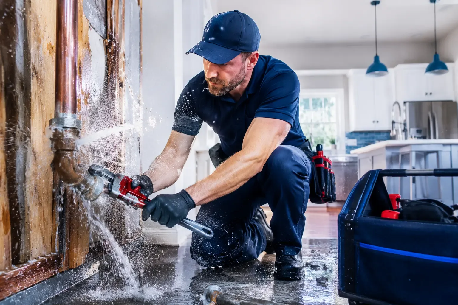 Local emergency pipe repair professionals in Ludell, KS